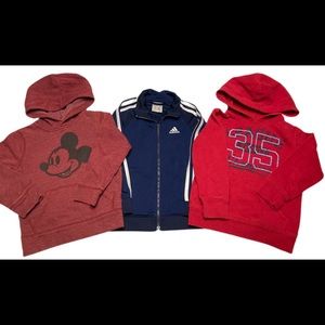Boys sweatshirts and jacket